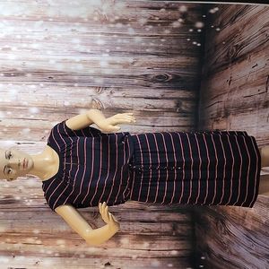 Banana Republic Women's Sleeveless Striped Dress Size S